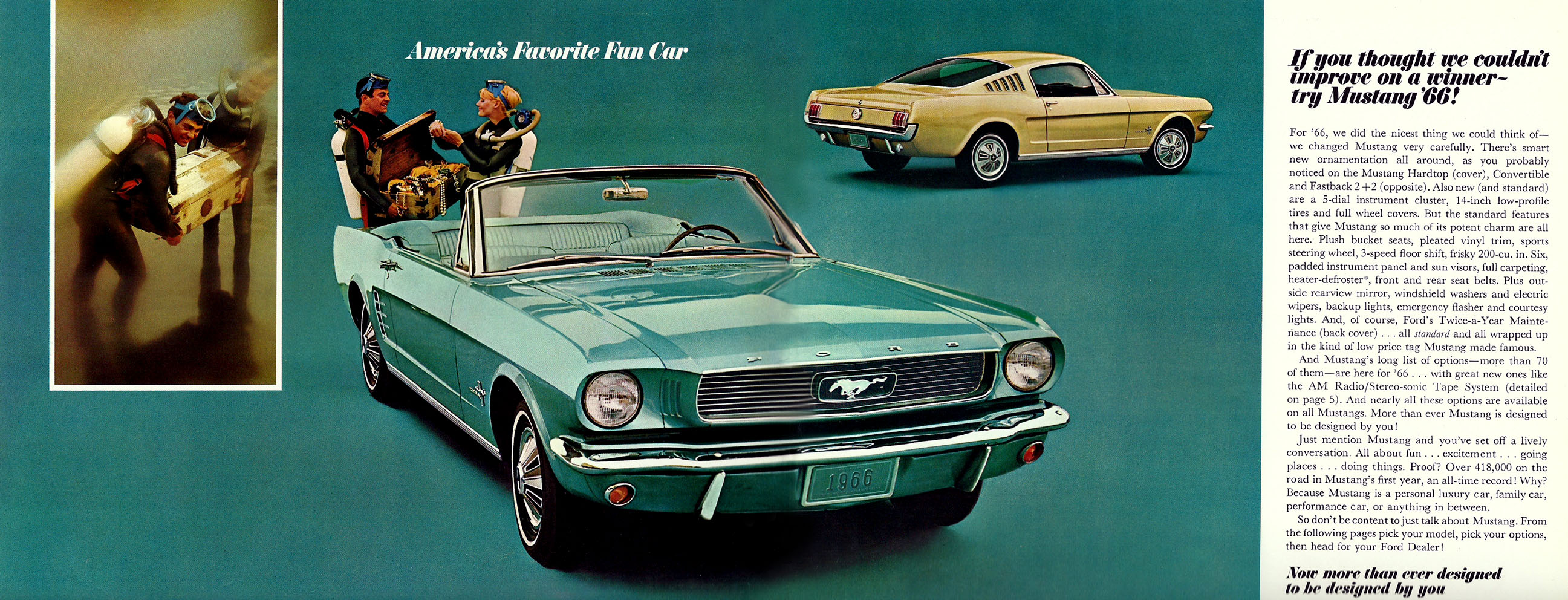 1966 Ford Mustang Brochure Page 4